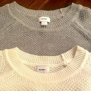 2 lightweight sweaters from Old Navy!
